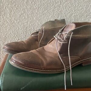 Cole Haan Brown Leather Chukka Boots